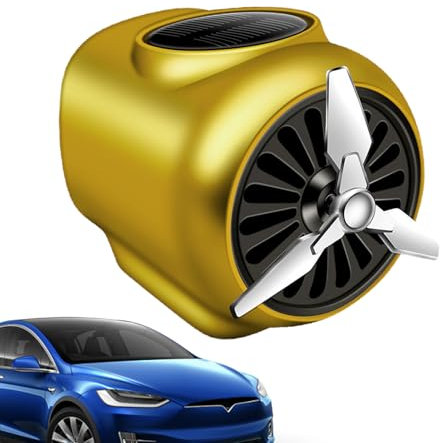 Diffuseur De Parfum Voiture Ventilateur - Clip Pour Sortie Climatisation | Décoration Olfactive À Hélice, Éliminateur D'odeurs Solaire Pour Voiture Et Maison