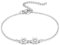MeMeDIY Personalisiertes Pfotenabdruck Armband für Frauen Graviert mit 1-5 Namen für Hunde und Katzen Haustierpfoten Armband Verstellbare Kette Hundeschmuck Gedenkgeschenke für Tierliebhaber - A2