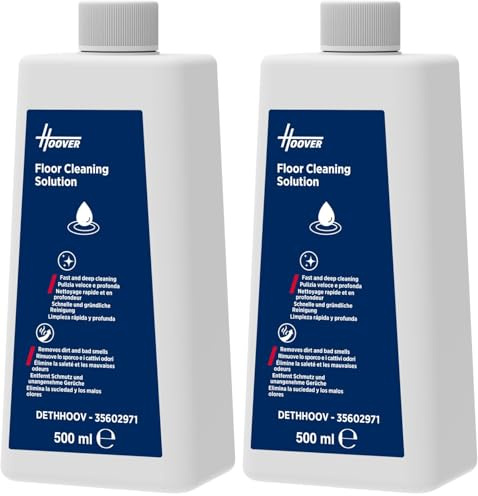 Hoover DETHHOOV Detergente per Aspirapolvere, Originale, Fresh Air, Funziona Perfettamente con Hoover HW3, HW3 PLUS, HW5, HF4, HF4 PLUS, HG7 Robot e con tutti gli Aspirapolvere Wet&Dry.