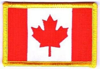 Flaggen Aufnäher Patch Kanada/Canada Fahne Flagge NEU