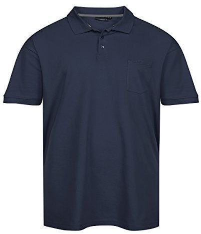 North Latitude Poloshirt Übergröße dunkelblau