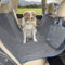 Kurgo Heather Hammock, Dog Car Seat Protector, Waterproof & Stain-Resistant, Secure Fit, Charcoal Grey