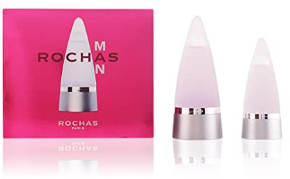 Rochas Man Set: 100ml Eau de Toilette spray + 50ml Eau de Toilette spray