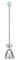 Take 2 Clack Retro Egg Topper, Stainless Steel, Pink, Stainless Steel, mint, 29 x 4.5 x 29 cm