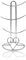 West5Products Heart Feature Chrome Mug Tree