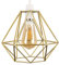 MiniSun | Retro Style Gold Metal Basket Ceiling Light Shade | Pendant Lights, Home Décor & Improvement Essential