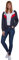 Urban Classics Femme Ladies 3-tone Windbreaker Jacket, Multicolore (bleu Marine/blanc/rouge Feu 01243)., L EU