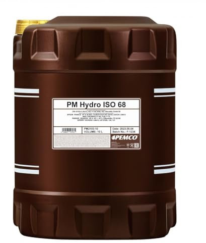 Hydro ISO 68 Hydraulic Oil 10 Liter