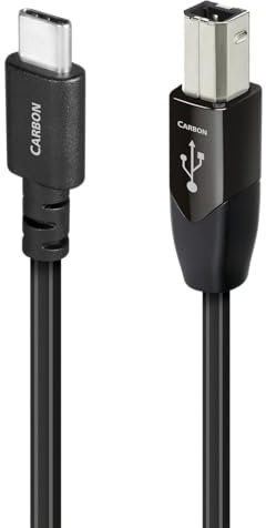 Audioquest Carbon USB B vers Type C - Câble USB-B vers USB-C de 0,75 m