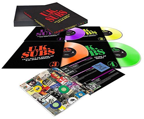 1977-2017-40 Years of UK Subs Singles (4x10 Box [Vinyl LP]