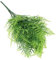 CULER Außen Artificial Spargel Farn Pflanze grüne Pflanze Dekoration für Home Store Greenery Grass