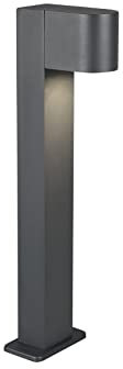 Trio Leuchten Außen Wegeleuchte Roya 504260142, Aluminium Druckguss anthrazit, exkl. 1x GU10