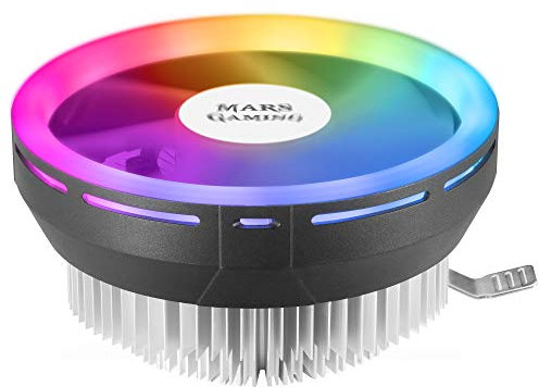Mars Gaming Gaming MCPU120, RGB CPU-Kühler TDP 120W, Silent PWM 12cm, Low Profile