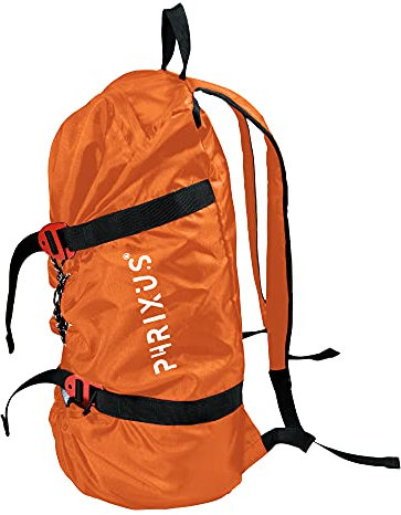 PHRIXUS Rock Climbing Rope Bag Folding Waterproof Shoulder Backpack with Ground Sheet, Buckles and Carry Straps