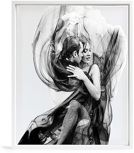 Bilderrahmen Leerrahmen für Leinwand Bilder auf Keilrahmen | Format 24x30 cm Farbe weiß