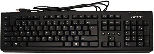 acer USB Tastatur Deutsch (DE) schwarz Veriton K8 VK8-660G Serie (Original)