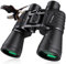 20 x 50 Hochleistungs-Fernglas für Erwachsene, wasserdicht, kompaktes Fernglas mit schwacher Sicht für Vogelbeobachtung, Jagd, Fußballspiele, Reisen, Sternenbeobachtung, Kreuzfahrt, mit Tragetasche