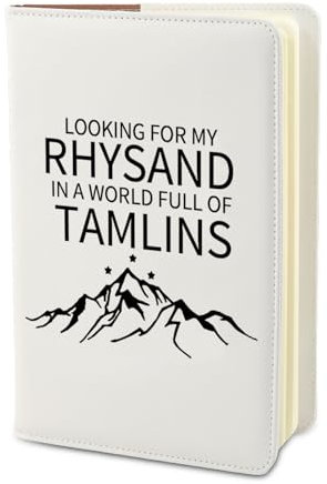 PLITI ACOTAR Inspired Gift Bookworm Gift Looking For My Rhysand In A World Full Of Tamlins Bookish Journal Notebook (Full Of Tamlins JN)