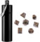 7-Teiliges Mini-Würfel Set,DND Würfel Set,Tragbare Rollenspielwürfel,Mikro Würfel Mit Schlüsselanhänger,Perfektes Zubehör für DND-Spieler,Ttrpg-Spieler Oder Dungeon-Meister-Bronze