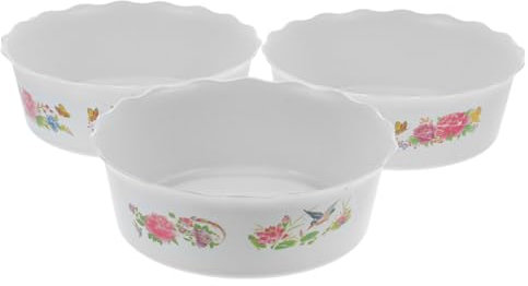 ANDRESLAD 3 Piezas Macetas Hidropónicas De Plástico para Narcisos Macetas De Cuenco Unidades Hidropónicas Hogar y Decoración De Jardín