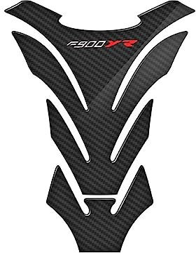 GXSAI Seiten Tankpad Aufkleber Für F900XR F900 Für XR F 900 Für XR 3D Carbon Faser Motorrad Tank Pad Cover Schutz Aufkleber Aufkleber(3)