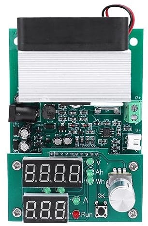 MZZYG Battery Tester Battery Capacity Tester 9.99A Constant Current Load 30V 60W Discharge Tester Constant Current Electronic Load