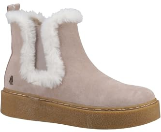 Hush Puppies Female Bella Ankle Boots, Natural, 8