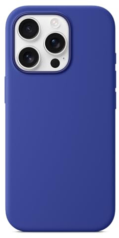 Silicone Case Compatible with Apple iPhone 16 Pro Silicone Case with Magsafe and Camera Control,Soft Slim Back Phone Protection Cover for Women Men (Ultramarine)