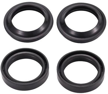 Nsssunnre Moto Forcella Anteriore Parapolvere e Paraolio 37X50X11 per RM85 Turbo TU250 GZ250 GS550 VS700 GS750 RM XN 85