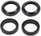 Nsssunnre Moto Forcella Anteriore Parapolvere e Paraolio 37X50X11 per RM85 Turbo TU250 GZ250 GS550 VS700 GS750 RM XN 85