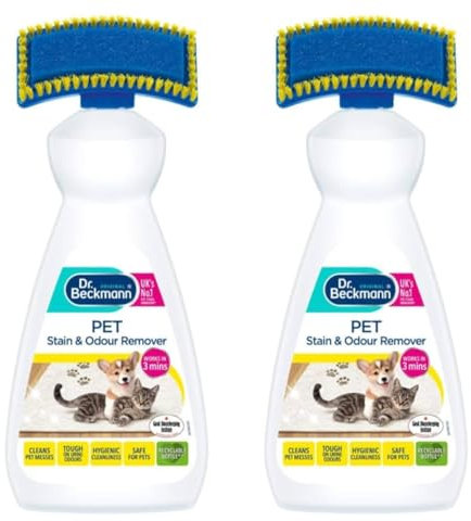 Dr Bckmann Pet Stain and Odour Remover, Fast-Acting Cleaning Solution, 650ml
