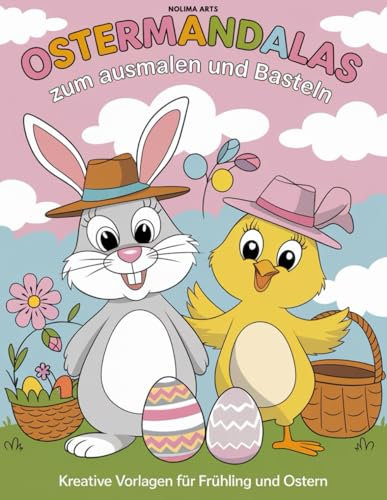 Oster-Mandalas zum Ausmalen und Basteln: Kreative Vorlagen für Frühling und Ostern