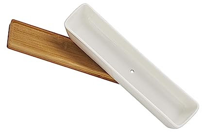 SUPVOX Pot De Fleurs Rectangulaire en Céramique pour Bureau Maison Et Bureau