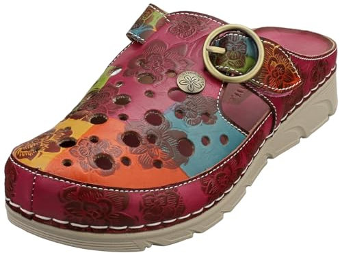 Laura Vita Dorry 08 - Zoccoli da donna, fucsia, Fucsia, 38.5 EU