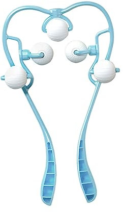 YOSADIER Handheld Neck Roller Massager mit Ergonomischem Kugel Nackenmassagegerät zur Schmerzlinderung und Verspannungsbehandlung für Nackenpflege und Tiefe Gewebemassage