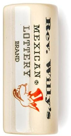 JIM DUNLOP Bottleneck Keramik R. Willy Extra Groß, Weiß