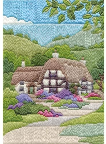 Bothy Threads Kit - Long Stitch Seasons - Summer Cottage