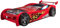 VIPACK SCLM200-R Autobett Le Mans, Circa 247 x 68 x 111 cm, Liegefläche 90 x 200 cm, lackiert aufgedruckte Rennwagen-Optik, rot