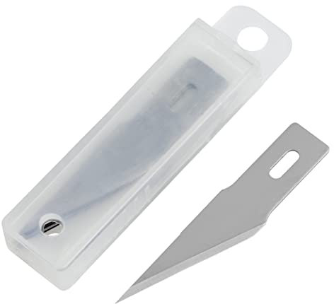 wolfcraft 4196000 Lot de 5 Lames de rechange pour couteau professionnel de précision