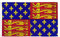 AZ FLAG - Flagge König Eduard Iii Von England - 150x90 cm - Englische Fahne 100% Polyester mit Messing-Ösen - 110g