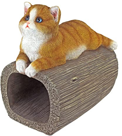 Design Toscano QM2864800 Regenfallrohrauslass „Kätzchen“