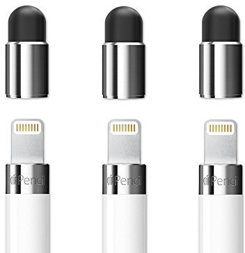 FRTMA [2 in 1 for Apple Pencil cap Replacement/as Stylus for all Touch Screen Tablets/Cell Phones (Pack of 3)