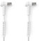 NEDIS Cavo coassiale 120 dB IEC (Coassiale) Maschio ad angolo, 1,5 m, bianco