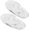 SPORTS WORLD VISION Brillen-Nasenpads | Hochwertige weiche A-förmige Nasenpads aus Silikon für Brillen | 13mm Push-in Brillenkissen im 25er-Pack