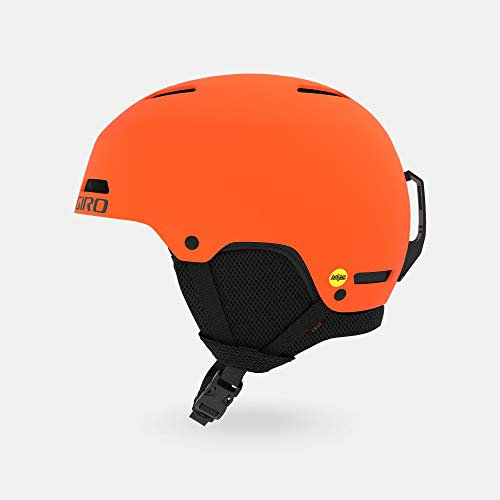 Giro Unisex – Kinder Crue MIPS Skihelm, Mattes helles Orange (nur Helm), Medium