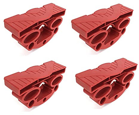 viglietti Verstärkte Stoßdämpfer, Lattenrost, Halterungen für Latten aus Sbs, Ersatzteile für Lattenrost, Stoßdämpfer 38 mm (PZ 4 – kurze Kappe Bordeaux)
