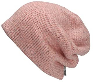 Sterntaler Baby Mädchen Slouch-Beanie - Strickware Mütze, Kinderbeanie Gefüttert Mit Baumwoll Fleece - Rosa, 49
