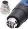 Jadeshay Hot Air Accessory Set, 7pcs/Set Heat Gun Nozzles Kits Hot Air Soldering Station Include Pluggable Nozzles, Paint Scraper, for Renovating and Repairing（35-40mm）