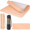 EliteAthlete Yogamatte - Sportmatte - Fitnessmatte - Gymnastikmatte gepolstert & rutschfest für Fitness, Pilates - Yoga Matte - 183 cm x 61 cm x 0.6 cm - Trainingsmatte inkl. Transportgurt + Tasche