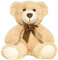 Yeqivo Ositos De Peluche Animal De Peluche Juguetes Regalo para Niño Novia 13.5 Pulgadas para Navidad Día De San Valentín Cumpleaños Boda Fiesta (Caqui,1 Pcs)
